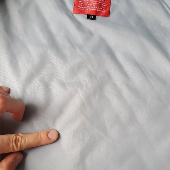 NWT Vuarnet Quilted Vest. Light green army. Size S. - Picture 6 of 12